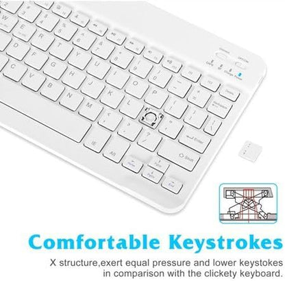 Wireless Mini Keyboard and Mouse Combo