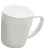 Ceramic Coffee Cup (400ml) - DMC Wholesale