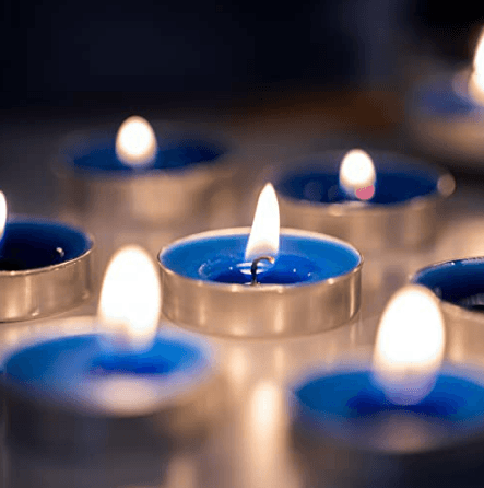 Coloured Tea Light Candles (50 pcs)