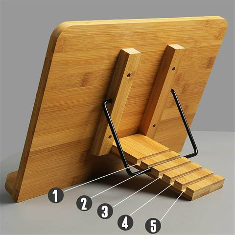 Adjustable Laptop And Book Stand (Medium) - Alt View