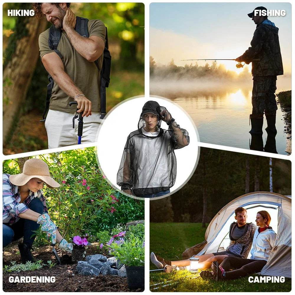 Outdoor Hooded Bug Jacket