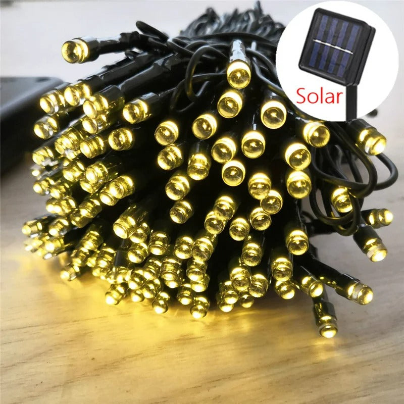 Solar Powered Fairy Garden Lights (6.5m)