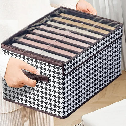 Foldable Closet Organiser (9 Compartment) - Alt View