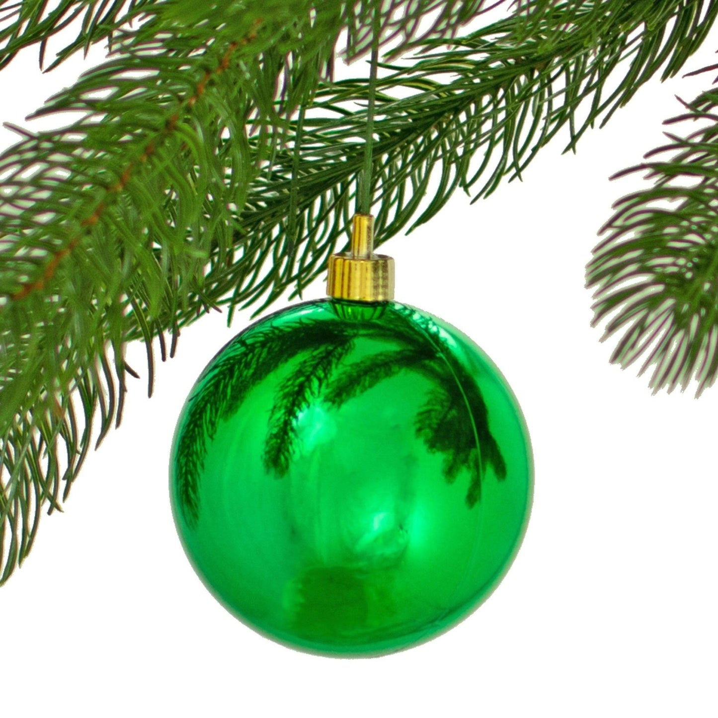 Battery Operated Christmas Decorative LED Lights (10 pcs)(Green)