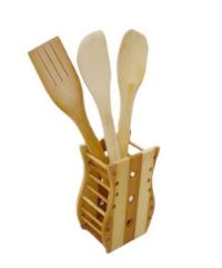 Wooden Kitchen Utensil Set