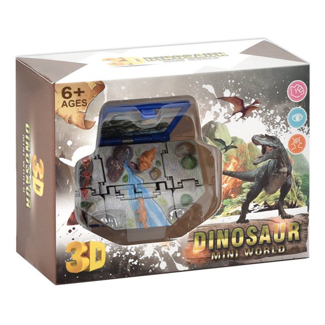 3D Realistic Dinosaur World Sensory Toy