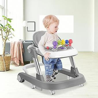 2in1 Adjustable Baby Walker And Activity Center