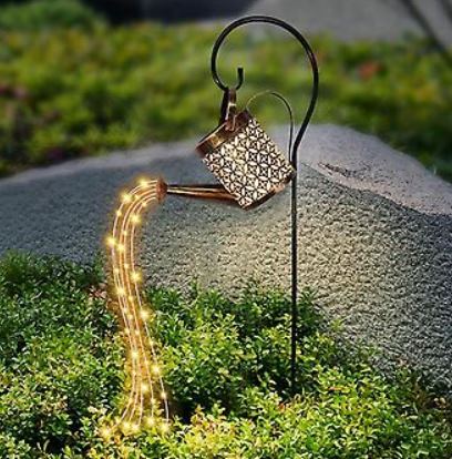 Solar Watering Can Light