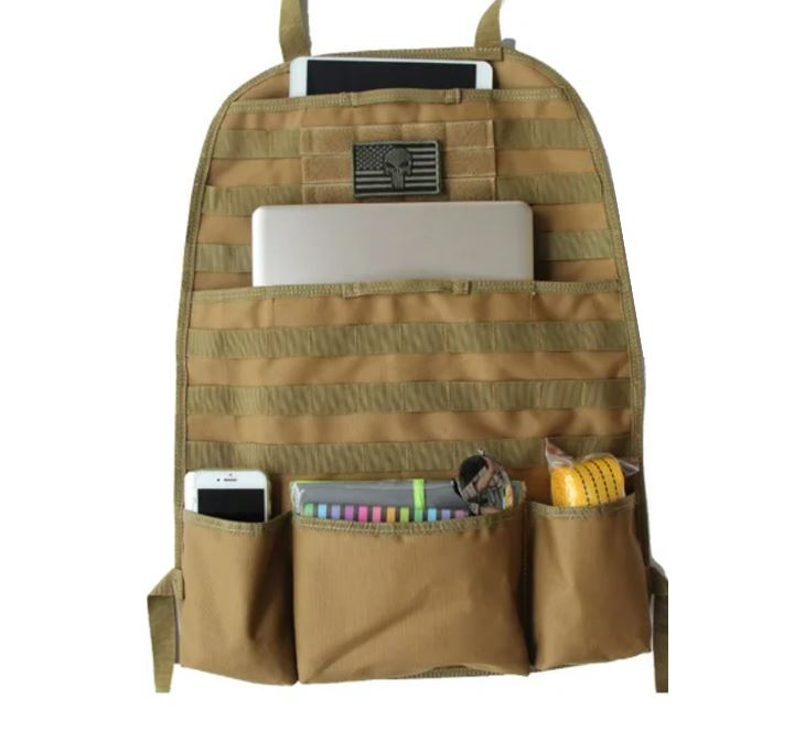 Tactical Car Seat Backpack Organiser