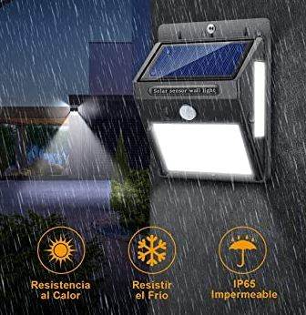 Solar Sensor Wall Light - Alt View