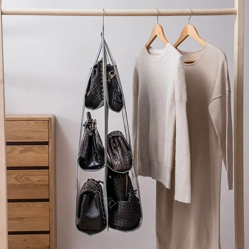 Transparent Wardrobe Storage Organiser
