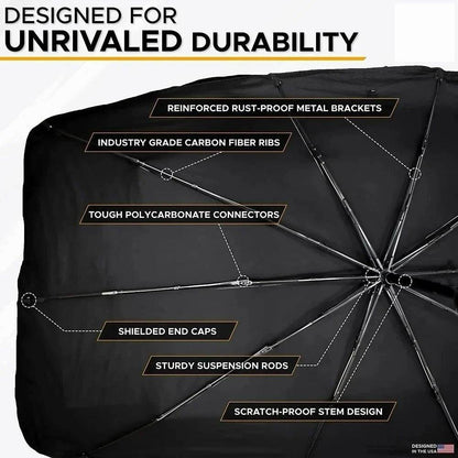 Car Windshield Sun Shade Umbrella - DMC Wholesale