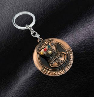 Avengers Thanos Infinity Gauntlet Keyring