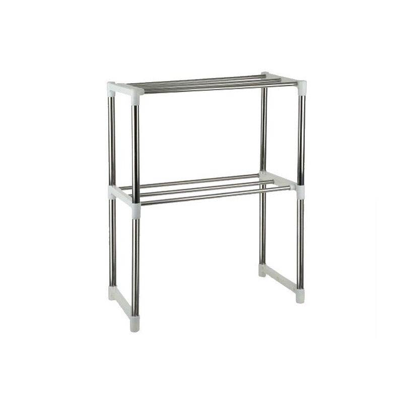 Expandable Microwave Oven Organiser Shelves (2 Tier)
