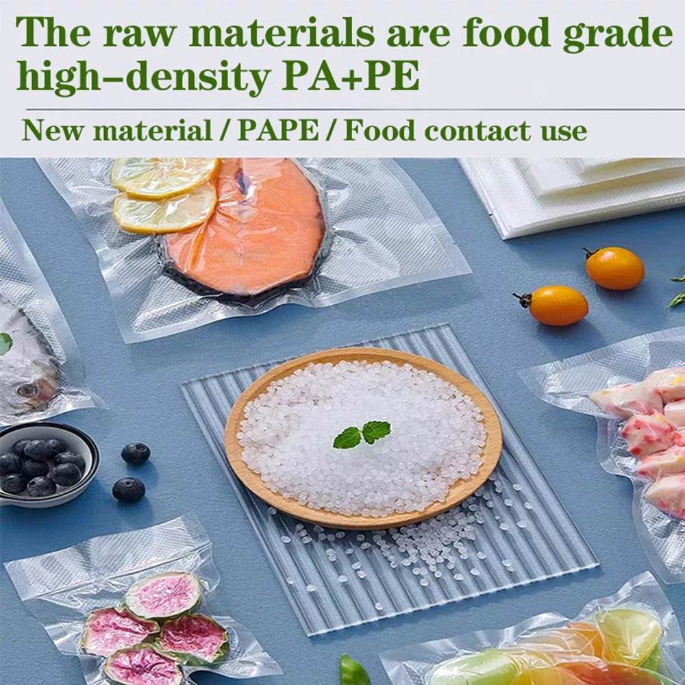 Embossed Vacuum Sealer Freezer Bags (Small)(50 pcs)