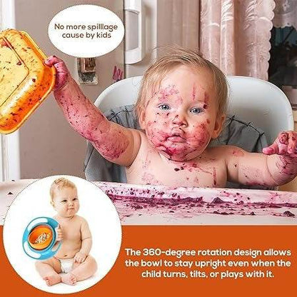 Non Spill Toddler Gyro Bowl - DMC Wholesale