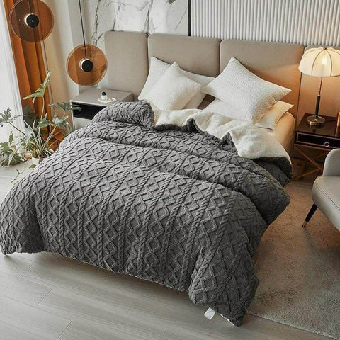 Extra Soft Plush Cashmere Comforter Set (5 pcs) - Alt View