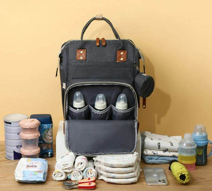 Multifunctional Bassinet Nappy Bag (Grey) - DMC Wholesale