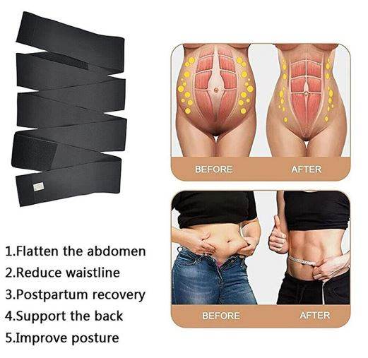 Wrap Bandage Waist Trainer Belt (6m)
