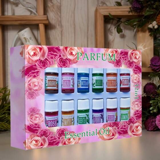 Essential Oil Gift Pack (3ml)(12 pcs)