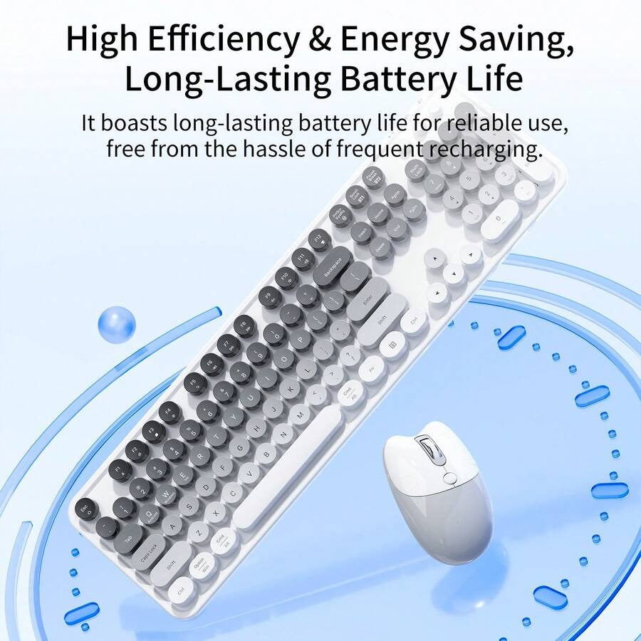 MOFII Sweet Wireless Keyboard and Mouse Combo
