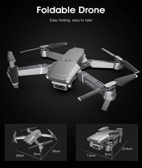 Dual Camera LCSA Drone With Camera 4k