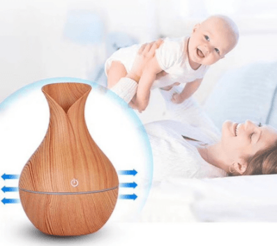 Mini Vase Ultrasonic Aroma Humidifier (150ml)