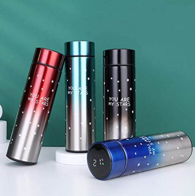 Vacuum Flask With Temperature Display (Stars)(500ml)