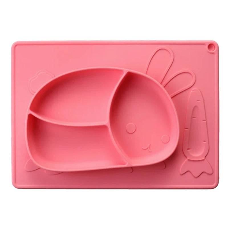 Silicone Dinner Plate For Little Ones