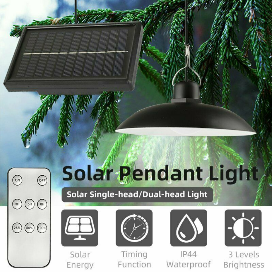 Solar LED Hanging Pendant Light