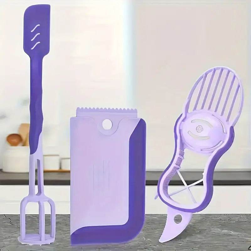 Masher, Slicer and Cutter Set (3pcs)