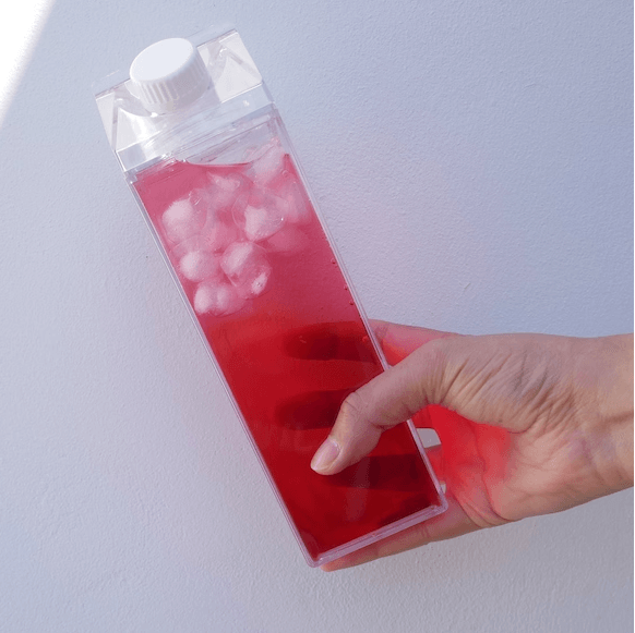 Acrylic Milk Carton Bottle ((1L)