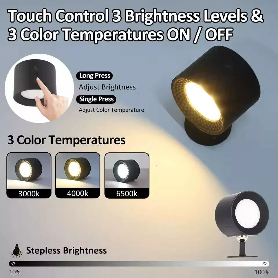 Double Sided Glow Right Wall Light