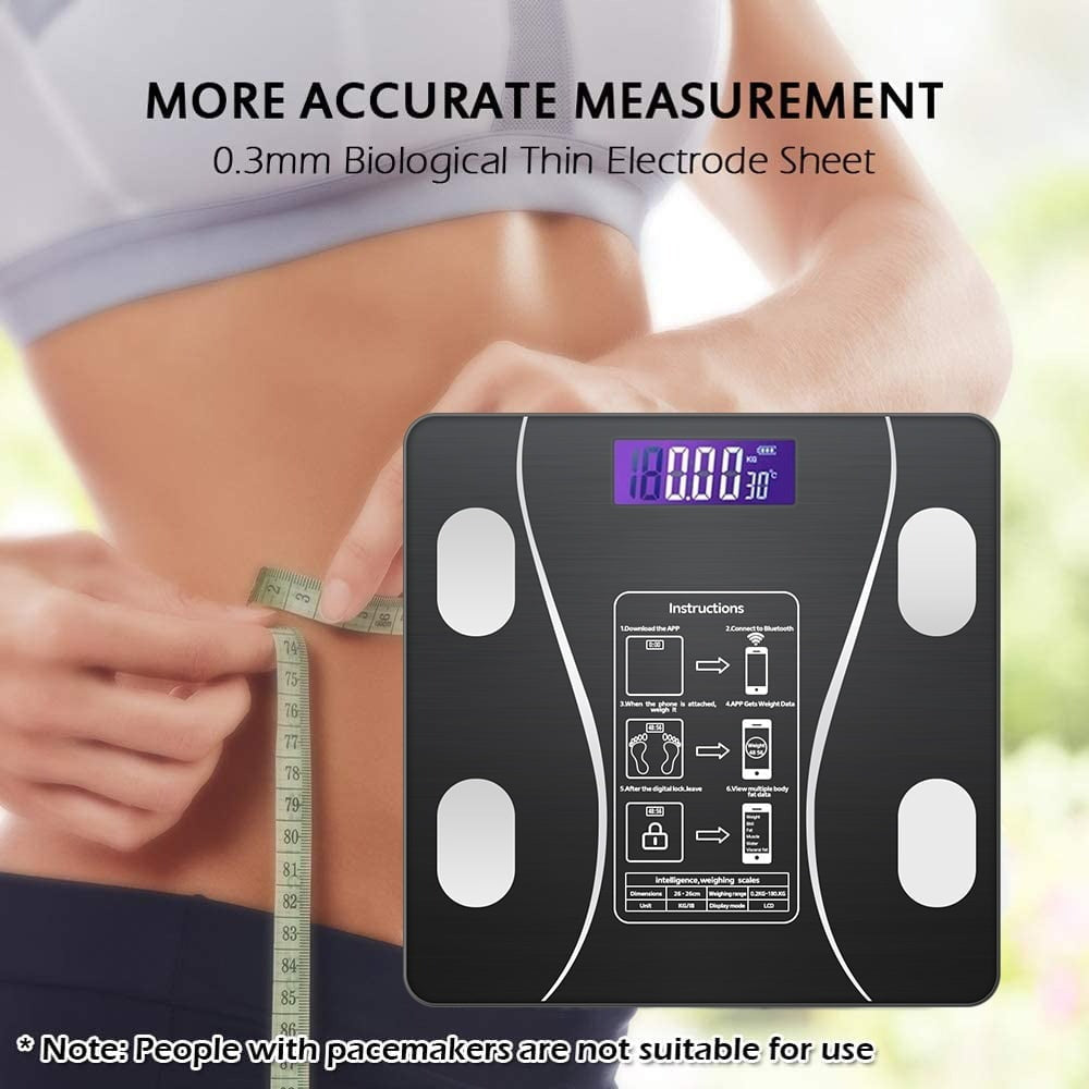 Battery Operated Smart Wireless Body Scale