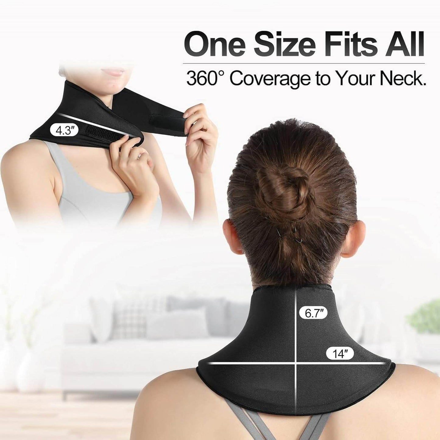 Reusable Hot Cold Neck Pack Wrap