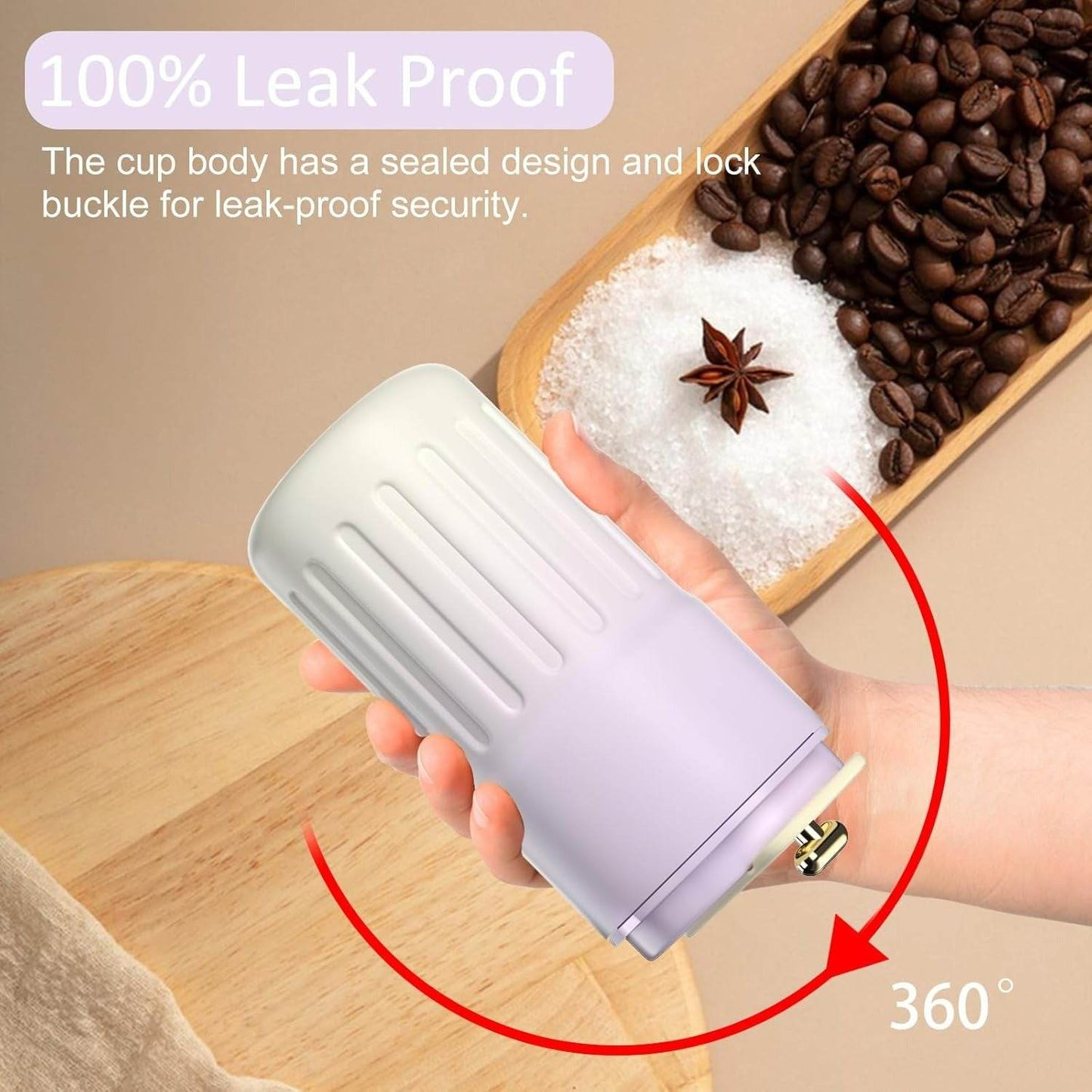 Smart Temperature Insulated Travel Coffee Mug (450ml)