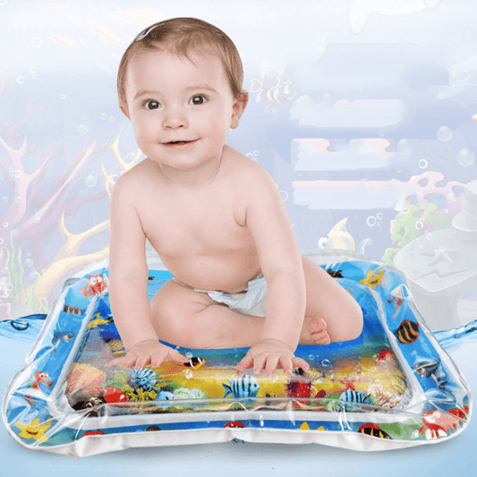Rectangular Tummy Time Inflatable Water Play Mat