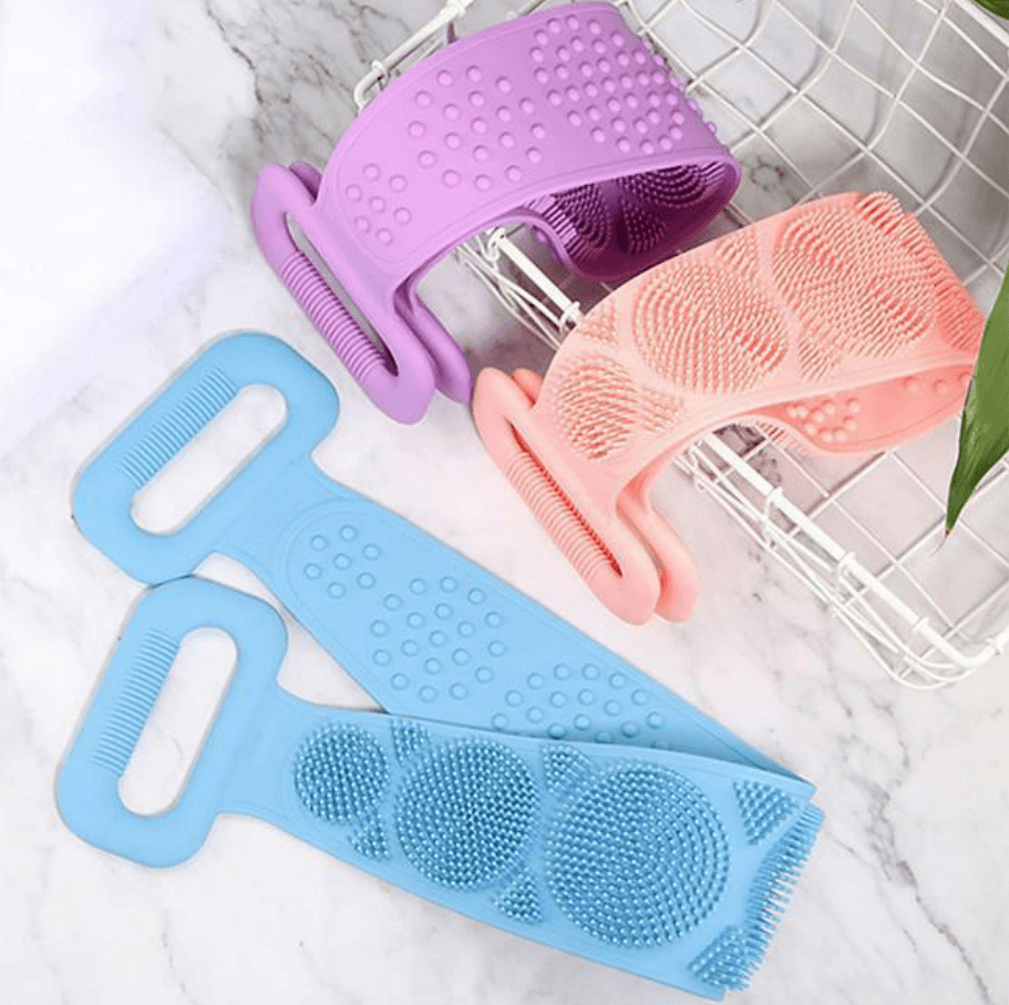 Silica Gel Bath Scrubber Towel