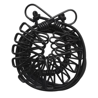Portable Elastic Clothesline (12 clips)(1.8m) - DMC Wholesale