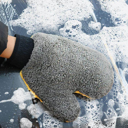 Soft Microfiber Car Cleaning Glove - DMC Wholesale