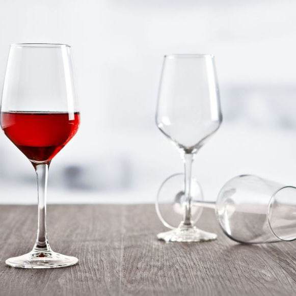 Larger Wine Glasses (Clear)(6 pcs)