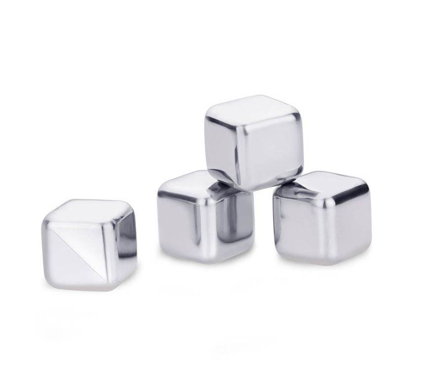 Reusable Stainless Steel Ice Cubes (8 pcs)