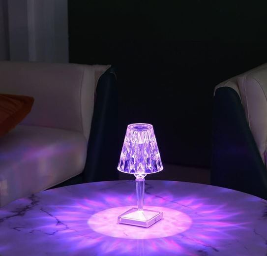 Color Changing Acrylic Table Lamp