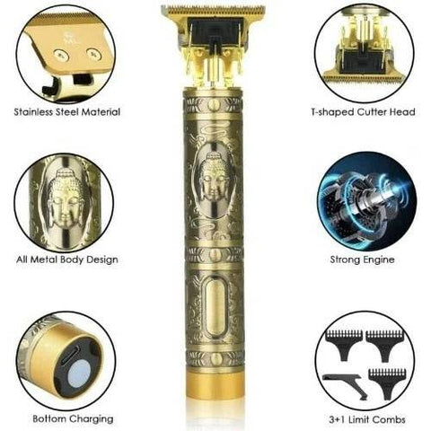 USB Hair Clipper and Beard Trimmer - Alt View