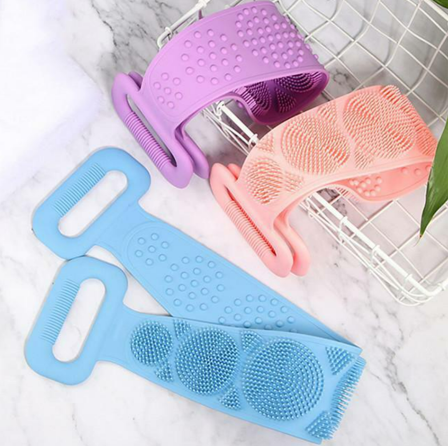 Silica Gel Bath Scrubber Towel