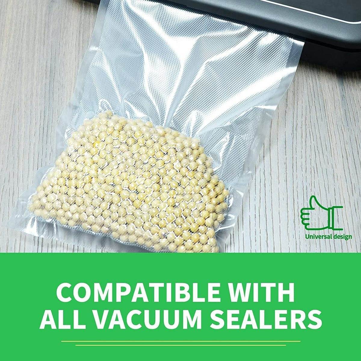 Embossed Vacuum Sealer Freezer Bags (Small)(50 pcs)