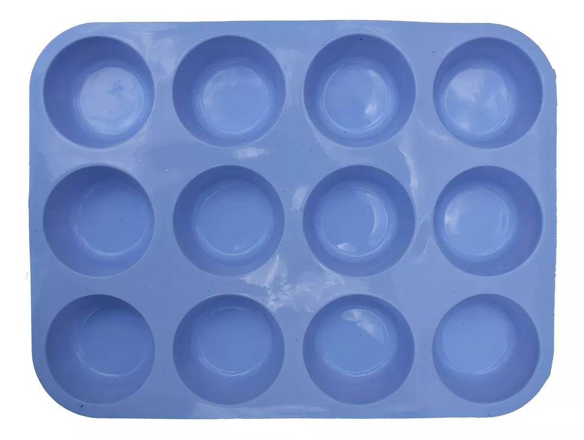 Silicone Cupcake Mold (12 cups)