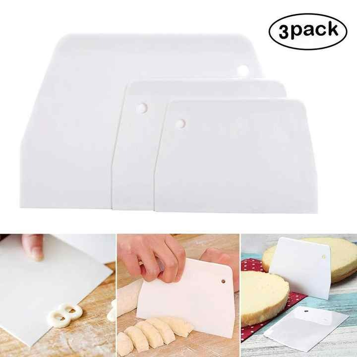 Baking Cake Scraper Set (3 pcs)