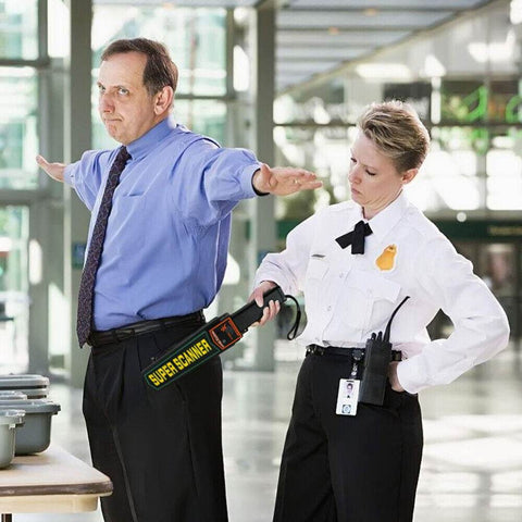 Super Scanner Rechargeable Metal Detector - Alt View