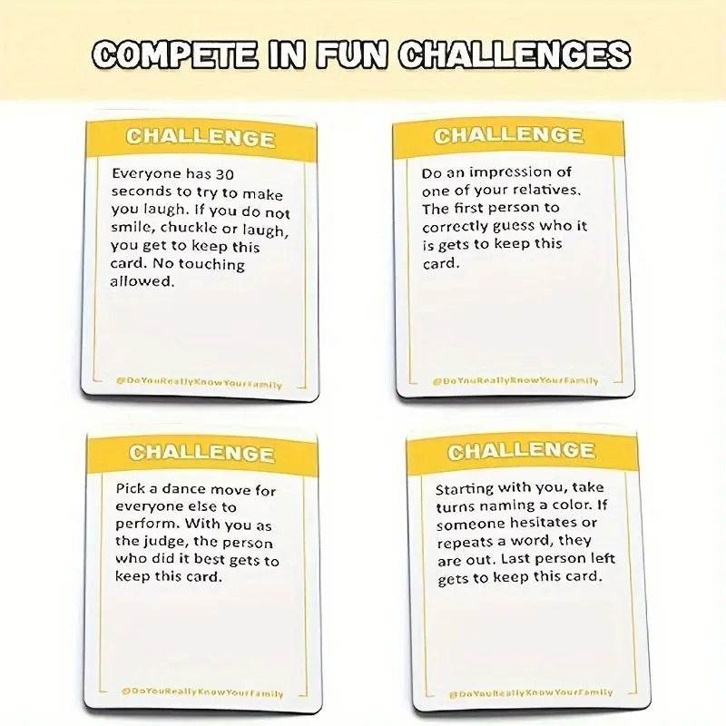Do You Really Know Your Family Card Game